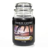 Yankee Candle Black Coconut Doftljus Large 